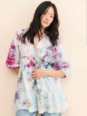 Nuuly Crystal Geode Tunic